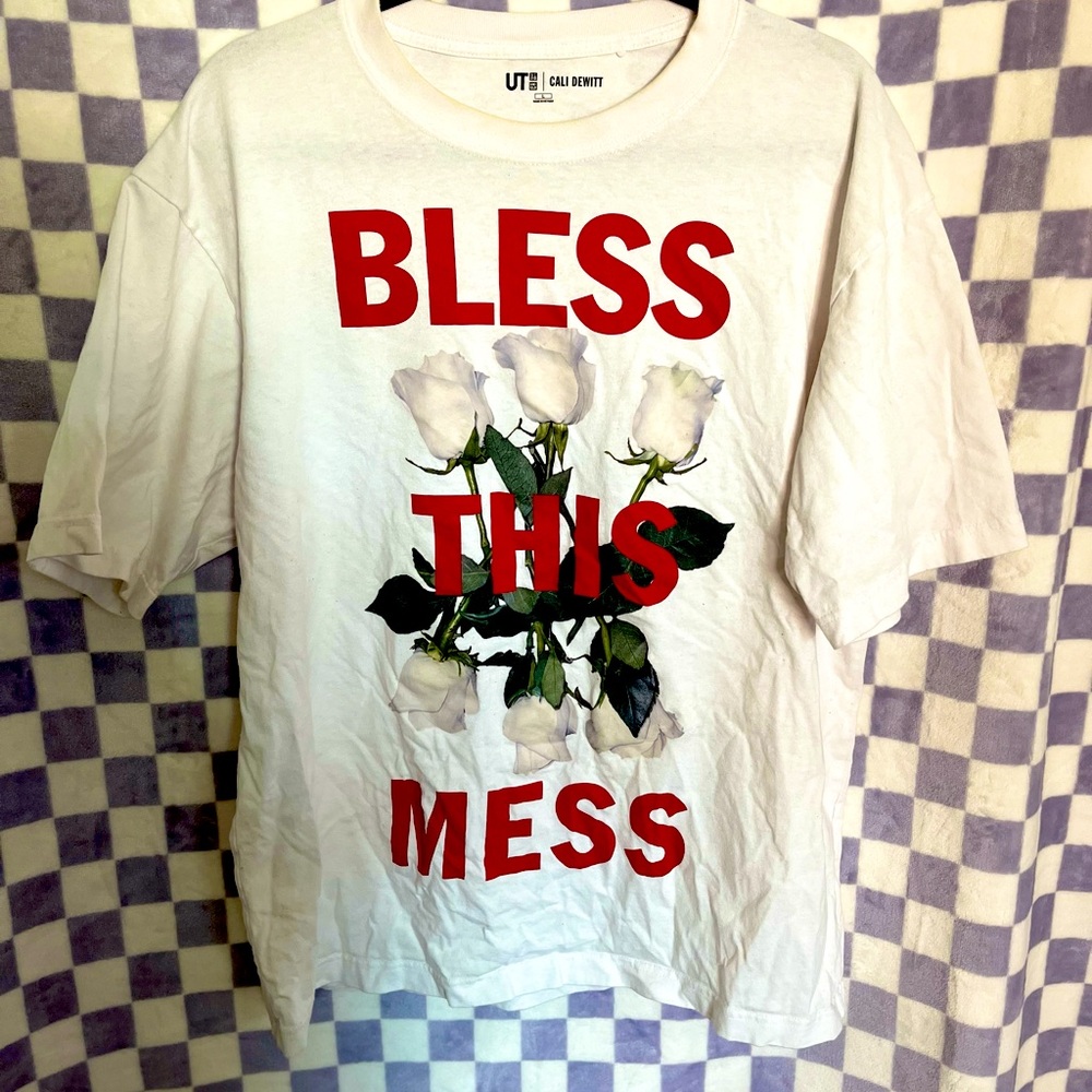 Uniqlo - Cali Dewitt “Bless This Mess: 2023” Oversized Short-sleeve Tee - L